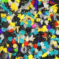 50 pièces/sac, 100 pièces, 500 pièces, clips automobiles, attaches en plastique, panneau de porte automobile, pare-chocs, clip de verrouillage de plancher pour GM Ford Toyota Honda
