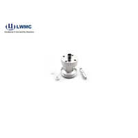 Soldadura hembra 4,3/10 R/A DIN para herramientas de montaje de conector rf recto Chapado en cable 141