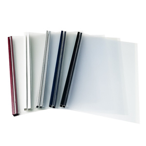 Nhựa trong suốt mở rộng tập tin thư mục A4 giấy kích thước với thép cột sống siêu bền bìa cho RÀNG BUỘC - Product Image 4