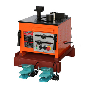 Mini Piegatrice Idraulica per Barre d'Acciaio 1700W 220V/110V con Pedale, Macchina Elettrica per Piegare Barre in Acciaio 6-25mm, Semi-Automatica in Acciaio Inox - Product Image 1