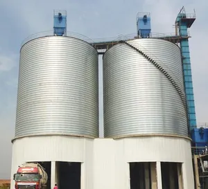 Profesional del horno rotatorio y silo de cemento precio fabricante con 30 años de historia