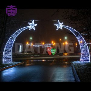 Luces LED de arco personalizadas a prueba de agua IP65 para decoraciones navideñas y de múltiples festivales en interiores/exteriores. - Product Image 5