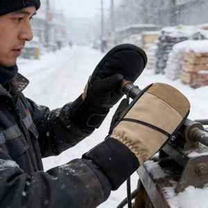 Gants d'hiver imperméables fiables, isolation <span class=keywords><strong>3M</strong></span> <span class=keywords><strong>Thinsulate</strong></span>, conception renforcée - Product Image 1