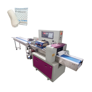 Macchina Automatica per Confezionamento Flow Pack di Asciugamani <span class=keywords><strong>da</strong></span> <span class=keywords><strong>Palestra</strong></span>, Confezionatrice Flowpack per Asciugamani <span class=keywords><strong>da</strong></span> Hotel per Bagno, Macchina per Imballaggio in Sacchetti - Product Image 1