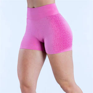 Shorts de sport respirants à séchage rapide, haute élasticité, effet push-up, taille basse, leggings de fitness, shorts de yoga sans couture pour femmes - Product Image 3