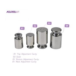 وزن اختبار من الفولاذ المقاوم للصدأ بوزن 100 جرام من الفئة E2 وفقًا لمعايير OIML مع شهادة معايرة للموازين المخبرية - Product Image 5