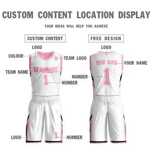 Maillot de basketball personnalisé 2526 en fibre de bambou 100% respirant et à séchage rapide, impression du nom et du numéro de l'équipe - Product Image 3