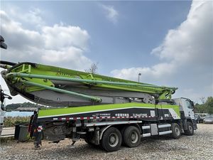 เครื่องปั๊มคอนกรีตดีเซล Zoomlion คุณภาพสูง ปี 2019 ระยะส่งแนวตั้ง 56 เมตร ความเร็ว 180 เมตร/ชม. ใช้เครื่องยนต์และมอเตอร์ส่วนประกอบหลัก - Product Image 3