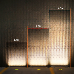 Lập trình rgbww nhôm LED Tường máy giặt IP65 không thấm nước ngoài trời khách sạn hành lang trang trí đèn tường - Product Image 2