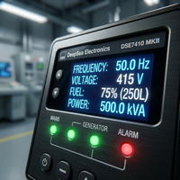 Groupe électrogène diesel silencieux 250kVA 300kVA 400kVA 500kVA avec moteur Cummins en option CE 50 60Hz ATS Hôpital Banque