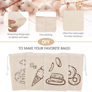 Sac à cordon en coton biologique imprimé avec logo personnalisé, vente en gros |   Pochette à bijoux écologique certifiée GOTS, emballage cadeau - Product Image 2