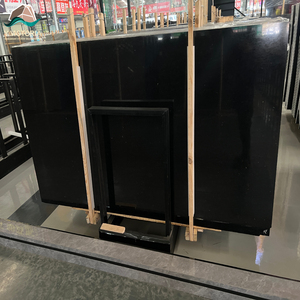 Dalles de marbre noir chinois pour la construction intérieure, carrelage et dalles en marbre - Product Image 1