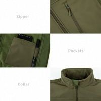 Vestes décontractées pour hommes avec logo personnalisé, veste bomber de travail, veste tactique vintage imperméable pour hommes