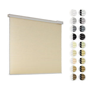 Stores cellulaires verticaux motorisés modernes à double moteur avec télécommande et batterie au lithium électrique américaine - Product Image 1