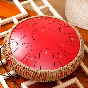 Tambour à langues en acier de haute qualité, Instrument de musique pour débutant, 13 pouces, 15 Notes, vente en gros, promotion - Product Image 5