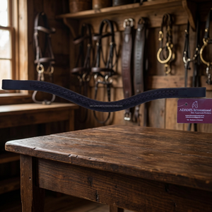 Frontal en cuir de cheval élégant avec logo et couleur personnalisés, taille sur mesure, pour l'équitation de haute qualité - Product Image 3