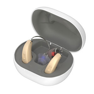 เครื่องช่วยฟังดิจิตอลแบบชาร์จได้คุณภาพสูง ปี 2025 รุ่น BTE RIC ขนาดเล็ก สำหรับผู้มีปัญหาทางการได้ยิน 16 ช่องสัญญาณ พร้อมระบบตัดเสียงรบกวน เป็นมิตรกับสิ่งแวดล้อม - Product Image 1