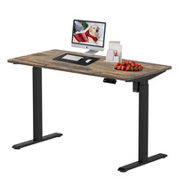 Base de bureau assis-debout ergonomique intelligente à moteur unique pour mobilier de bureau moderne et de télétravail