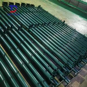Clôture en <span class=keywords><strong>grillage</strong></span> métallique enduit de PVC vert résistant aux intempéries pour terrain de football avec panneaux de clôture flexibles pour terrain de futsal - Product Image 4