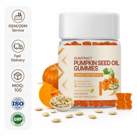 OEM Pompoenzaadolie Zaagpalmolie Ashwagandha Gummies |   Haar groei, prostaat en huid gezondheid ondersteunende supplement voor volwassenen, mannen en vrouwen