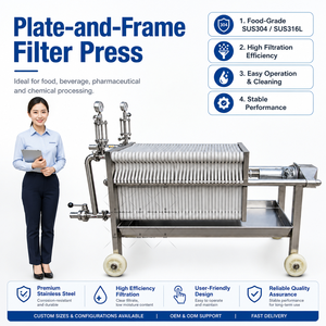 Prensa de Filtro Ace para Calentamiento y Secado en el Tratamiento de Deshidratación - Product Image 3