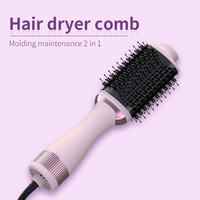 Professionnel ionique coup sèche-cheveux brosse Salon cheveux Styler chauffé fer plat rotatif bigoudi brosse à Air chaud pour hôtel utiliser diffuseur
