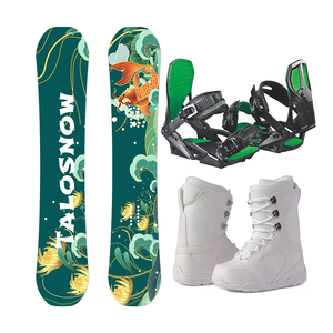 ชุดสโนว์บอร์ดแบบสั่งทำพิเศษ พร้อมสกีแบบ Step-on Binding และ Powder Swallow Tail - Product Image 3