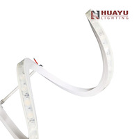 1616 Lámpara LED Flexible para Pared IP67 de Silicona Ahumada, Curvable, DC24V, Iluminación Exterior para Fachadas de Edificios, Productos de Gran Venta