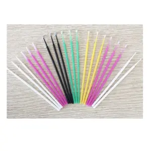 Hoge Kwaliteit Geen Pluisjes Wegwerp Micro Swabs Micro Brush Applicateurs Voor Wimper Extension Kleine Schone Borstel 100 Stuks Per Zak