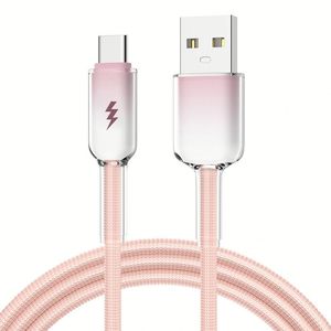 Premium 3A Fast Charging Data <b>Cable</b> Durable Fully Compatible <b>USB</b> to <b>Type</b> <b>C</b> Phone <b>Cable</b> - Product Image 1