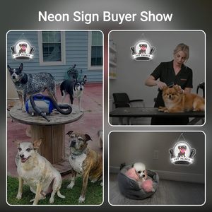 Cane UV Neon LED segno di luce per la decorazione della parete per pubblicizzare gli edifici per la camera da letto uomo Cave Bar Pub festa di compleanno Pet Palace - Product Image 5