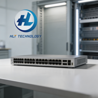 S5735S-L48P4S-A S5735S-L48P4X-A Switch Gigabit PoE+ de 48 puertos, 4 enlaces ascendentes de fibra SFP, presupuesto de energía de 380W, Switch de red de capa 3