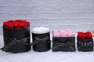 Día de San Valentín flores preservadas productos novedosos rosas preservadas Etiqueta Privada rosas <span class=keywords><strong>eternas</strong></span> estabilizadas para siempre - Product Image 3