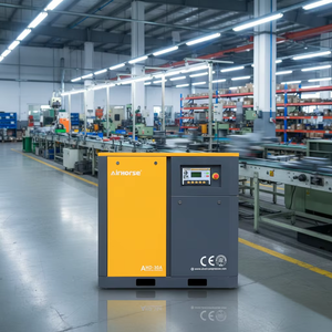 Compresor de Aire de Tornillo Industrial AirHorse de Alta Calidad 8bar 10bar 220V 380V Listo en Stock - Product Image 2
