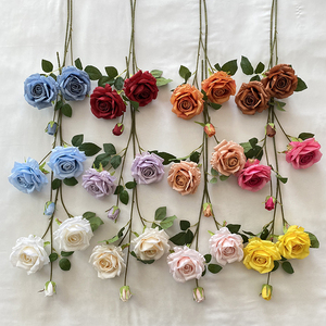 ดอกกุหลาบประดิษฐ์3ดอกจากโรงงาน<span class=keywords><strong>เหม</strong></span>่ยหยางเทียม - Product Image 4