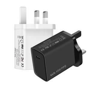 The new PD 45W <b>UK</b> standard <b>charger</b> is compatible with <b>Samsung</b> <b>S22</b>, S21, S20, Note 10, and Apple iPhone 15 fast charging PPS - Product Image 4