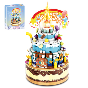 Juego De 69 Piezas De Bloques De Construcción Para Cumpleaños De