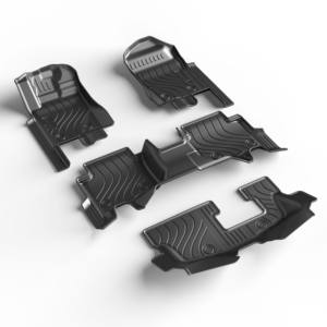พรมปูพื้นรถยนต์ 5 มิติ แบบสั่งทำจากโรงงาน คุณภาพสูง ชุดเต็ม TPE สำหรับรถยนต์ฟอร์ด เอเวอร์เรสต์ 7 ที่นั่ง ปี <span class=keywords><strong>2022</strong></span> ใช้ได้ทุกฤดู - Product Image 2