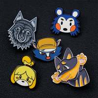 Badges personnalisés de haute qualité en gros : Créez vos propres épingles de revers en métal, alliage de zinc, épingles personnalisées en émail dur avec dessins animés et paillettes