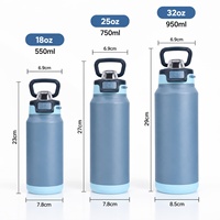 Botol Minum MEDO Model Baru Anti Bocor Termos Sport Dinding Ganda Vacuum Insulated Stainless Steel 18 25 32oz