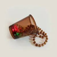 Collier à shot lumineux LED pour Halloween, Noël, anniversaire, mariage, fournitures de fête, colliers à shot en plastique