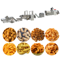 Machine de transformation de snacks frits au maïs, ligne de production de snacks soufflés et frits au maïs