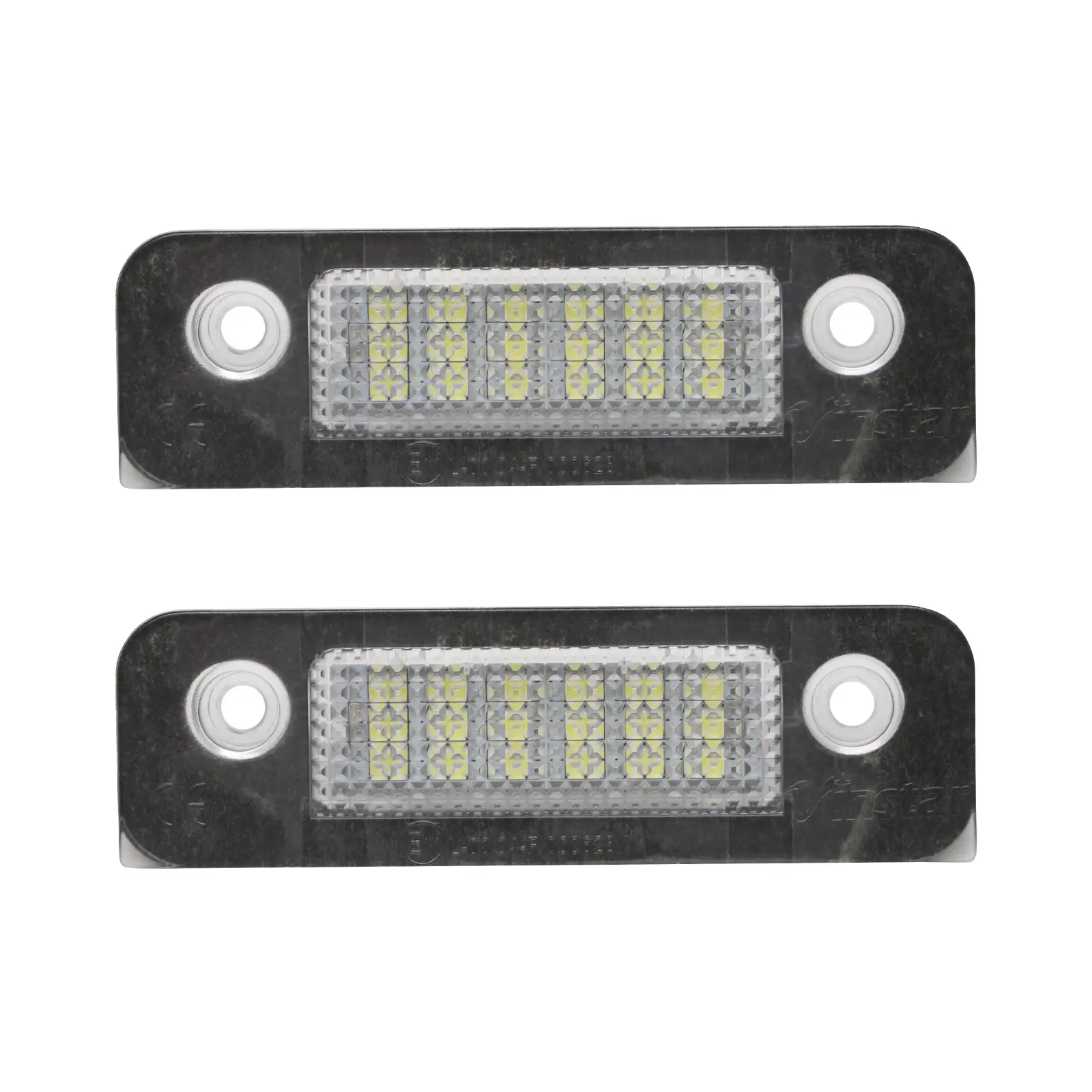 Factory Price Replacement Car Lights LED License Number Register Plate Light For FIAT 124 Sport Spider 124 1973-1975
