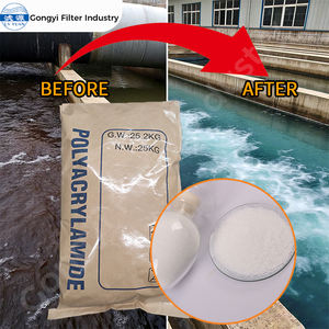 Industrielles Kationisches Polyacrylamid-Polymer Flockungsmittel Tensid für Abwasserbehandlung Chemisches Hilfsmittel - Product Image 1