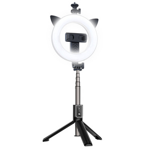 <span class=keywords><strong>Palo</strong></span> de <span class=keywords><strong>Selfie</strong></span> P40D con Trípode, Anillo de Luz LED, Extensible, con Control Remoto para Teléfonos Inteligentes Huawei, Xiaomi, iPhone y <span class=keywords><strong>Samsung</strong></span> - Product Image 6