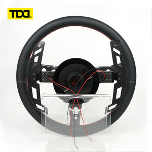 Palettes de changement de vitesse magnétiques en fibre de carbone TDD, compatibles avec la plupart des voitures, à dégagement rapide, style court - Product Image 2