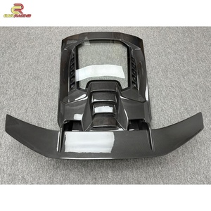 Capó Trasero de Fibra de Carbono Estilo Performante con Alerón para Lamborghini Huracán LP580 LP610 2014-2018, Piezas de Carrocería - Product Image 4