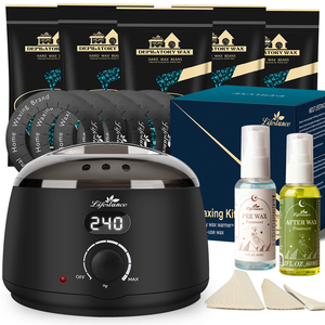 Lifestance Best Selling Hair Removal Wax Heater Set Professional Depilatory Wax Machine Kit Wax Kit for Sales - Product Image 3