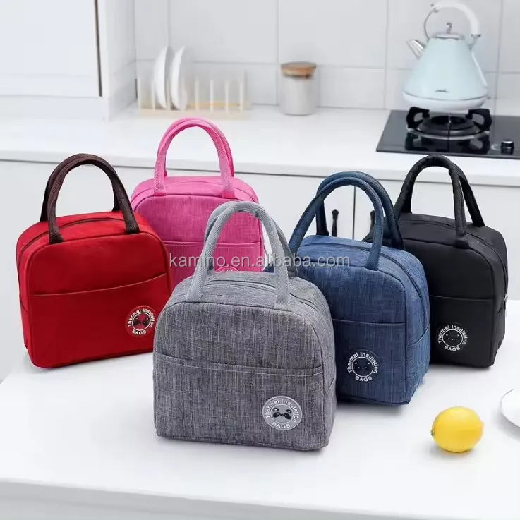 Individuelle Damen-Heren-Büros-Lunchbeutel Schule isolierte Tote-Nylon-Sublimations-Lunchbeutel Kinder thermische Lunchbeutel für Schulkinder