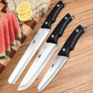 超锋利黑木水果刀切肉蔬菜厨师刀每日户外西瓜刀。 - Product Image 1